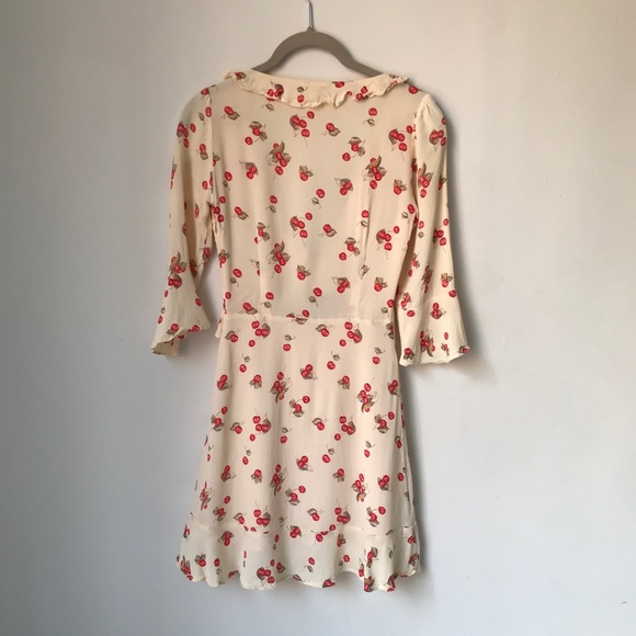 NWT For Love and Lemons Cherry Dress M - Picture 10 of 10